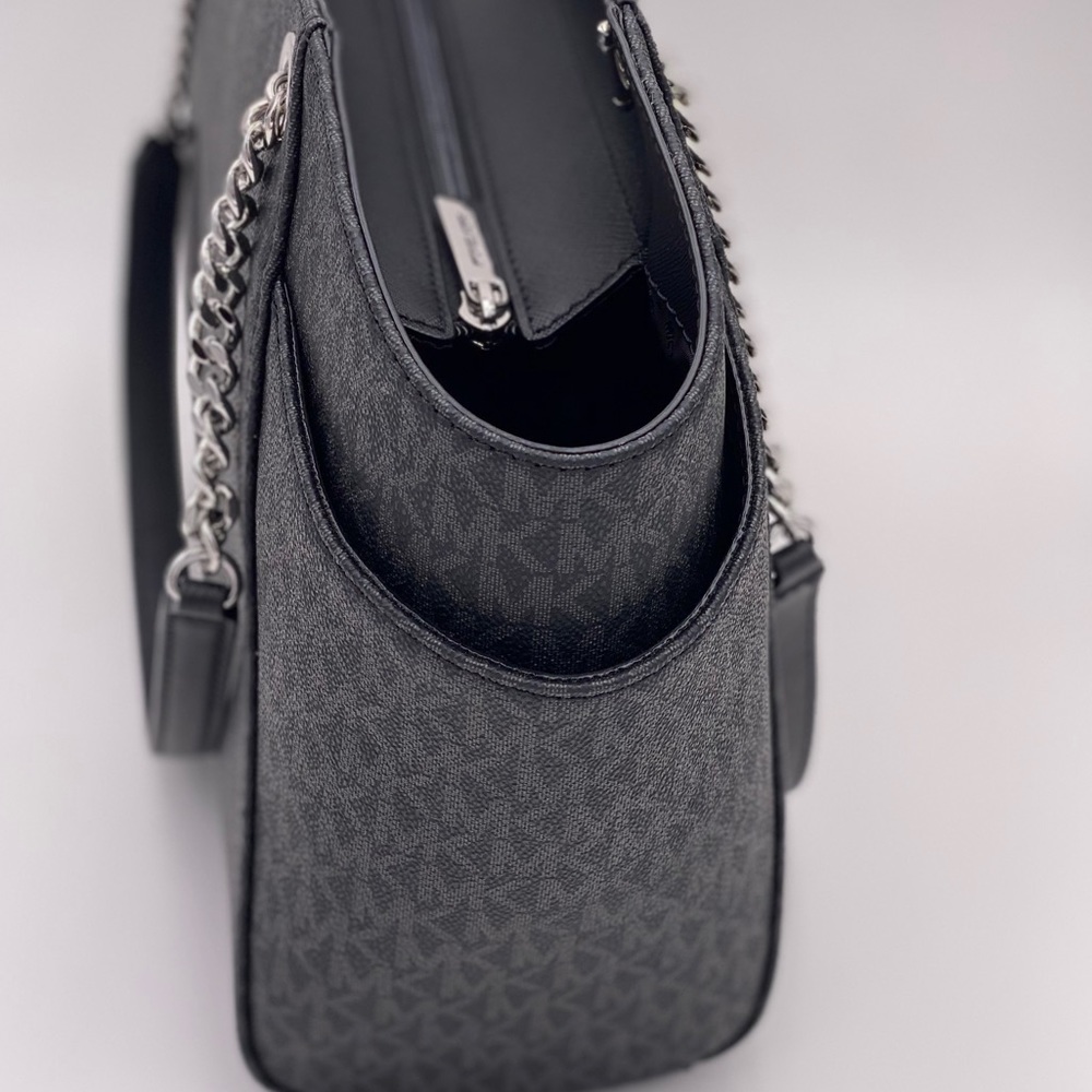 Michael Kors LG Chain Shoulder Tote - Picture 5 of 13